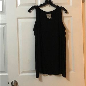 Cold shoulder long sleeves